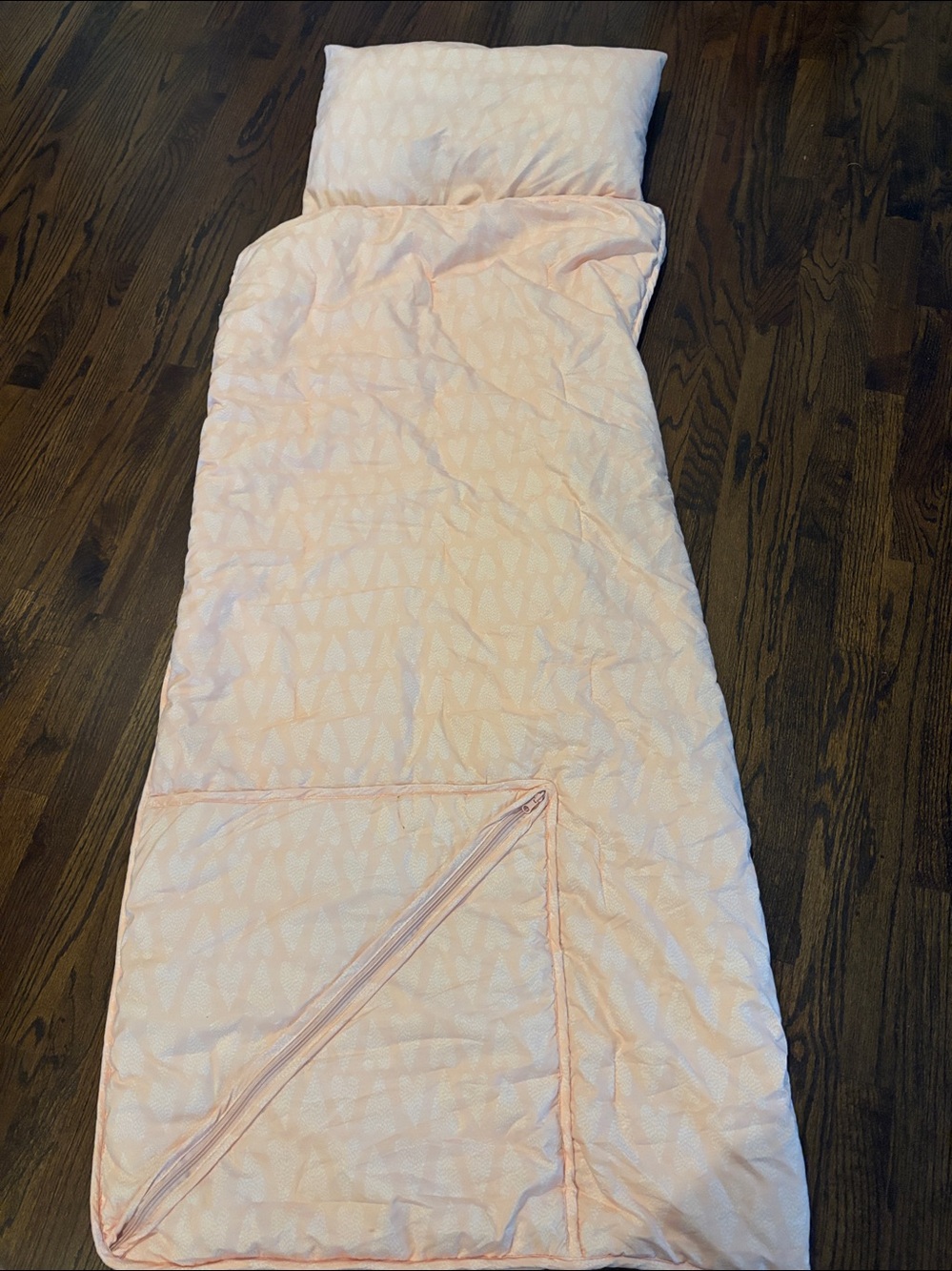 Girls peachy color Sleeping bags..set of three